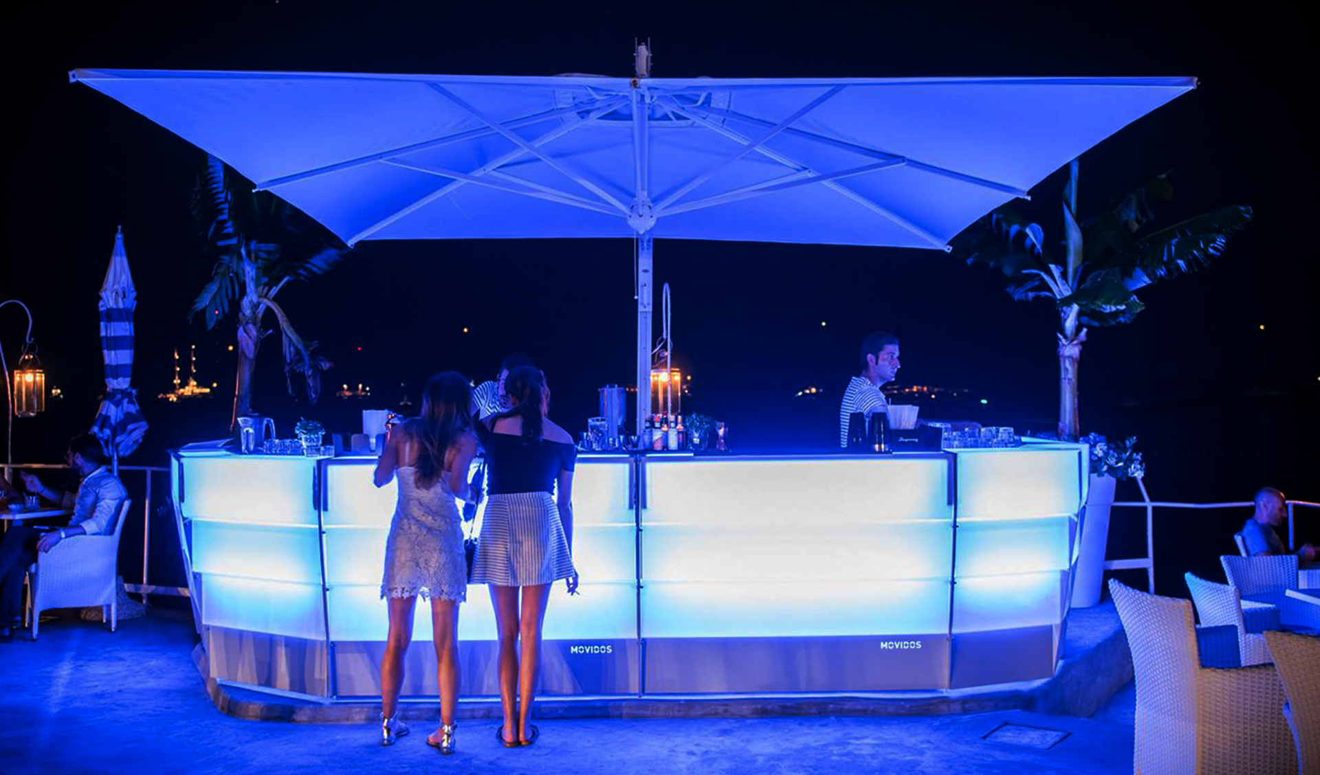 MOVIBAR bancone bar modulare professionale per hotel ristoranti lidi e strutture ricettive